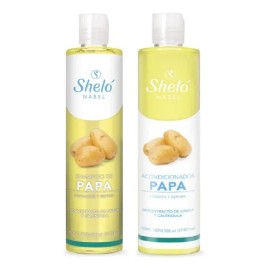 Shampoo De Papa Y Acondicionador De Papa Para Cabello Shelo.
