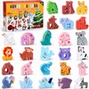 Teeanzo Advent Calendar ABC Animal Alphabet Matching Toddler Learning Toy