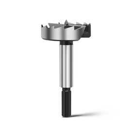 Forstner Drill Bit 48 mm for Wood, Forstner Bits Diameter 48 mm, Length 90 mm with 8 mm Hexagonal Shaft