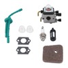 Carburetor Replacement Kit, Carburetor Carb for STIHL FS55 FS55RC FS38