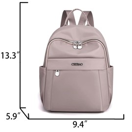 kakarin choyx Small Resistant Backpack For Women Lightweight Nylon Waterproof 13.3 Inch Mini Travel Daypack