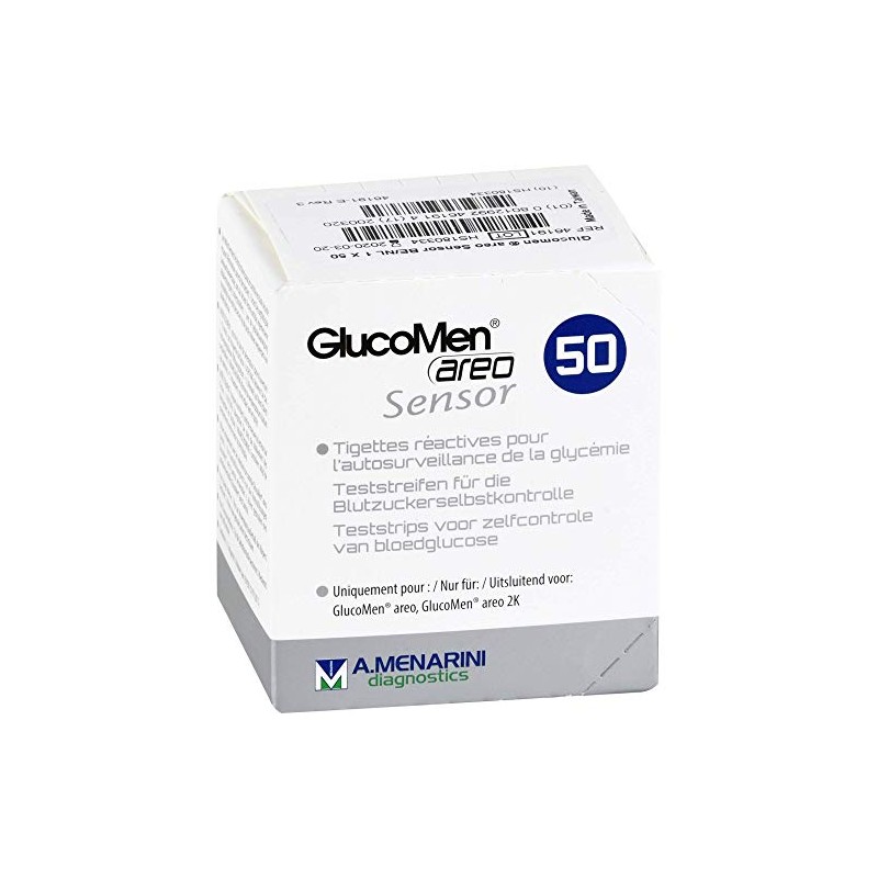Glucomen areo Sensor Test Strips Pack of 50