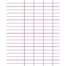 Clairefontaine Koverbook notebook DIN A4+, 24 x 32 cm, French ruling, 48 sheets, 90 g, pack of 1, assorted colours, 981401C