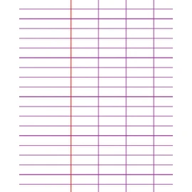 Clairefontaine Koverbook notebook DIN A4+, 24 x 32 cm, French ruling, 48 sheets, 90 g, pack of 1, assorted colours, 981401C