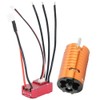 1410 Brushless Motor 18A Red ESC Set RC Car Replacement
