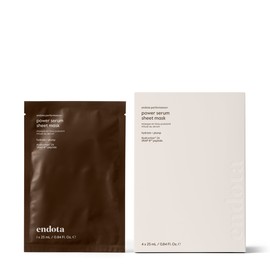 endota Performance+ Power Serum Sheet Mask - 4 pack