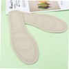 Minkissy 3pairs Charcoal Activated Insoles for Leather Shoes Damping Sweat