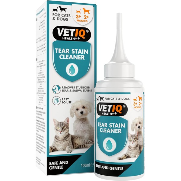 VETIQ Tear Stain Remover For Cats 3+ Months & Dogs