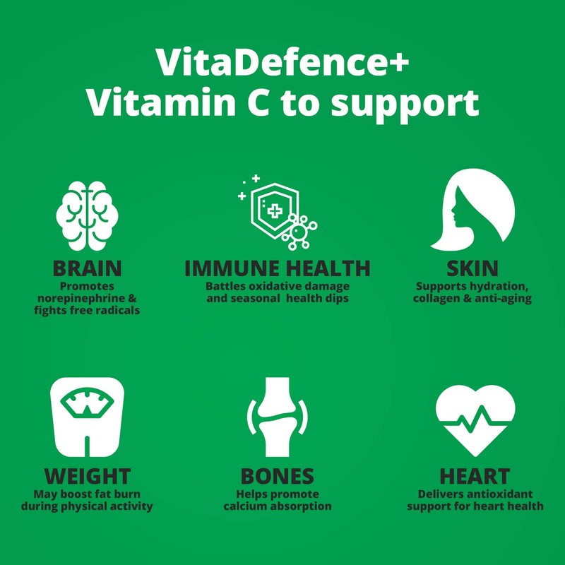 VitaDefence+ Vitamin C - Bespoke Potent & Comprehensive All-in-One Vegan