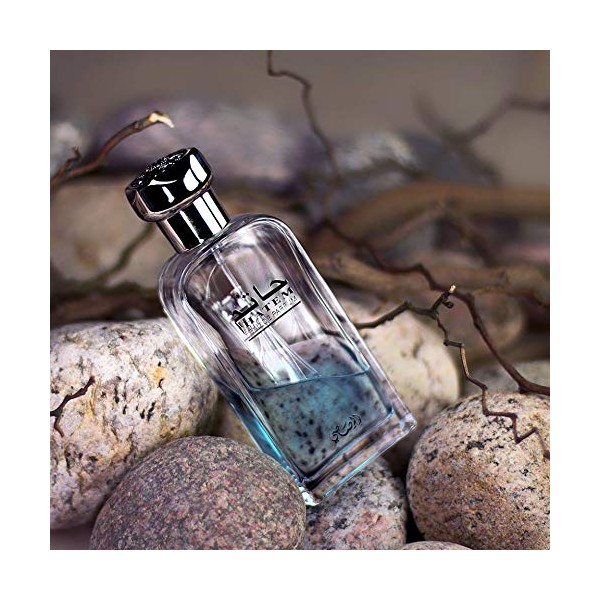 Hatem for Men EDP - Eau De Parfum 75ML (2.5 oz) | Oriental Alchemy | Floriental Woody Bouquet, Meanders Spicy, Woody, Musky and Rose Notes| Intoxicating Allure | by RASASI Perfumes