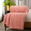 PU MEI Sherpa Throw Blanket for Couch Sofa 60”*80”- Fleece