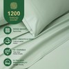 Ivellow 100% Egyptian Cotton Queen Size Sheets Set - 1200