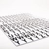 magnets4you | Magnetbuchstaben Set - 240 Zeichen | große magnetische