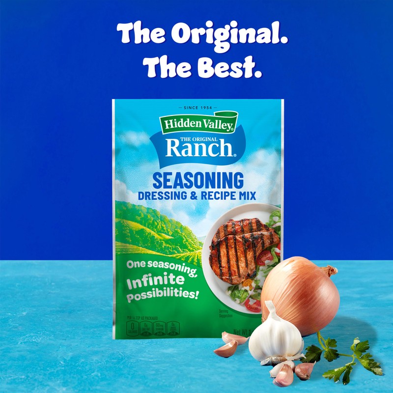 Hidden Valley Original Ranch Seasoning, Dressing and Recipe Mix, 1