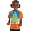 Baker Ross FX351 Christmas Tree Scene Sticker Side Set of