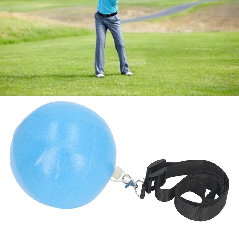 Golf Swing Trainer Ball Inflatable Practice Ball Swing Training Aid