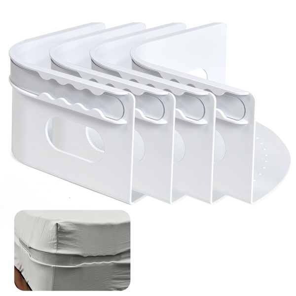 Bed Sheet Holder with Lock Strips - Heavy Duty Bed