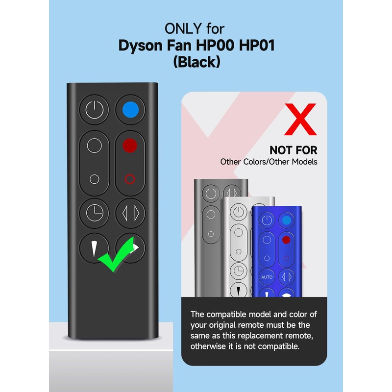 New Replace Remote Control for Dyson Pure Hot+Cool HP00 HP01