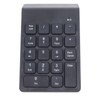 Wireless Number Pad BT5.0 Black 18 Keys Battery Powered Widely