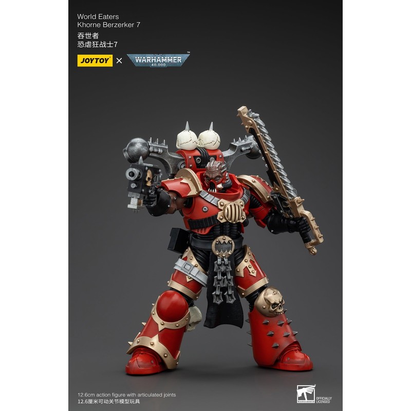 JoyToy Warhammer 40k: World Eaters Khorne Berzerker 7 1:18 Scale