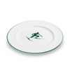GMUNDNER KERAMIK Dessertteller Gourmet Durchmesser: 22 cm grüner Toni Geschirr,