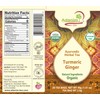 Adanim Bio Ginger Turmeric Tea, Value Pack 80 Teabags, Caffeine-free