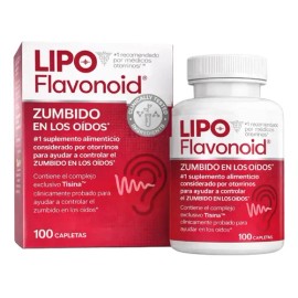 100 Capsulas Lipo-flavonoid Plus Suplemento Salud Auditiva