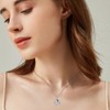 RMREWY 925 Sterling Silver Blue Jay Necklace Our Love Never