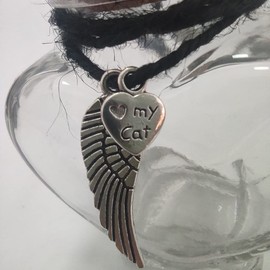 Fight Club Memorial Bottle for pet Hair，Pet Fur Memorial Fur Keepsake，Dog cat Keepsake Fur, pet Memorial urn (cat)