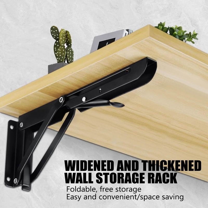 Folding Console Heavy Duty 200 mm, 2 Pieces Folding Angle