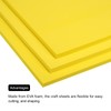MECCANIXITY EVA Foam Sheets Yellow 9.8 Inch x 9.8 Inch