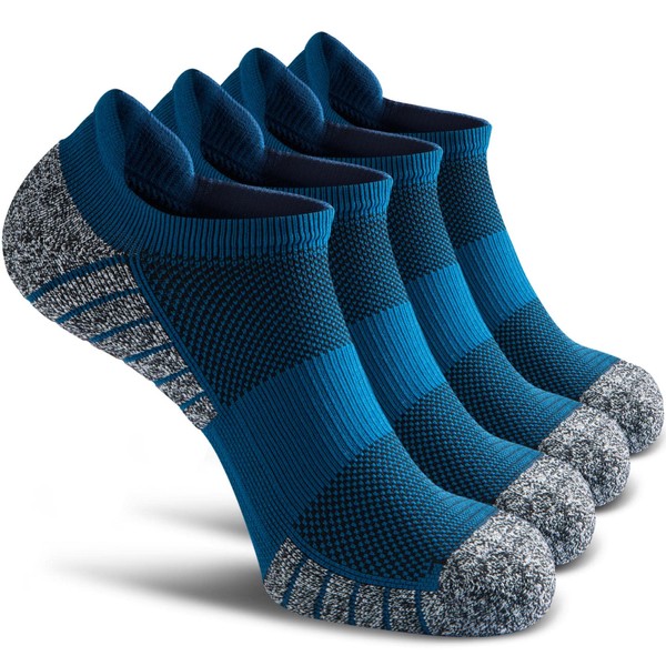 SITOISBE No Show Sports Compression Running Socks for Men Women