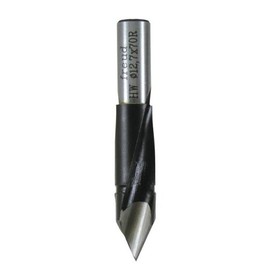 Freud TH90070R Industrial Carbide Tipped Through Hole Boring Bit Right Hand- 9mm Diameter- 10mm Shank- 70mm Length