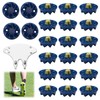 22PCS Screw-in Cricket Spikes with Spanner Blue Cricket Cleat Set