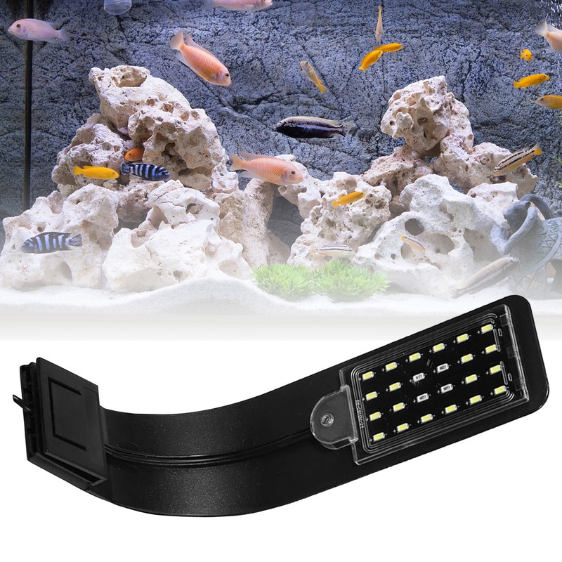 Clamp Aquarium Light High Brightness Adjustable Energy Saving Fish Tank