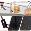 WSZYNDF Kawaii Cute Cat Small Travel Automatic Folding Umbrella for