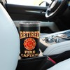 RETIRED FIRE CAPTAIN Firefighter Retirement Fireman Retired Stainless Steel Insulated