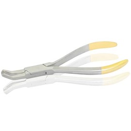 MuskalMed Orthodontic T/C Bracket Removing Pliers Curved Stainless Steel Dental Braces Removal Tools Bracket Gripper Plier