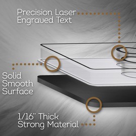 Coat Closet Sign Coat Storage Closet Door Accessories, Brushed Silver, Engraved, 3" x 9", Fade Resistance, Indoor/Outdoor Use, USA MADE By My Sign Center