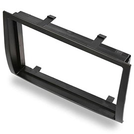 Audioproject A379 Radio Faceplate 2-DIN Compatible with Fiat Ducato Citroen Jumper Peugeot Boxer from 2006 Double DIN Car Radio Cover Black
