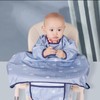 Coverall Baby Feeding Bibs Cute Pattern Smooth Surface Comfortable Dining