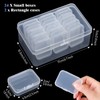 24 Pcs Small Bead Organizer Bead Case Storage Diamond Art