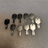 10 166 Forklift Ignition Key Fits Clark Yale Hyster Komatsu