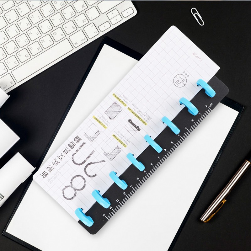 Mushroom Notebook Marking Punching Accessories Ruler Mushroom Buckle (A5 8