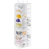 coastal rose Hanging Shoe Closet Organizer, 30 Sections Hanging Closet