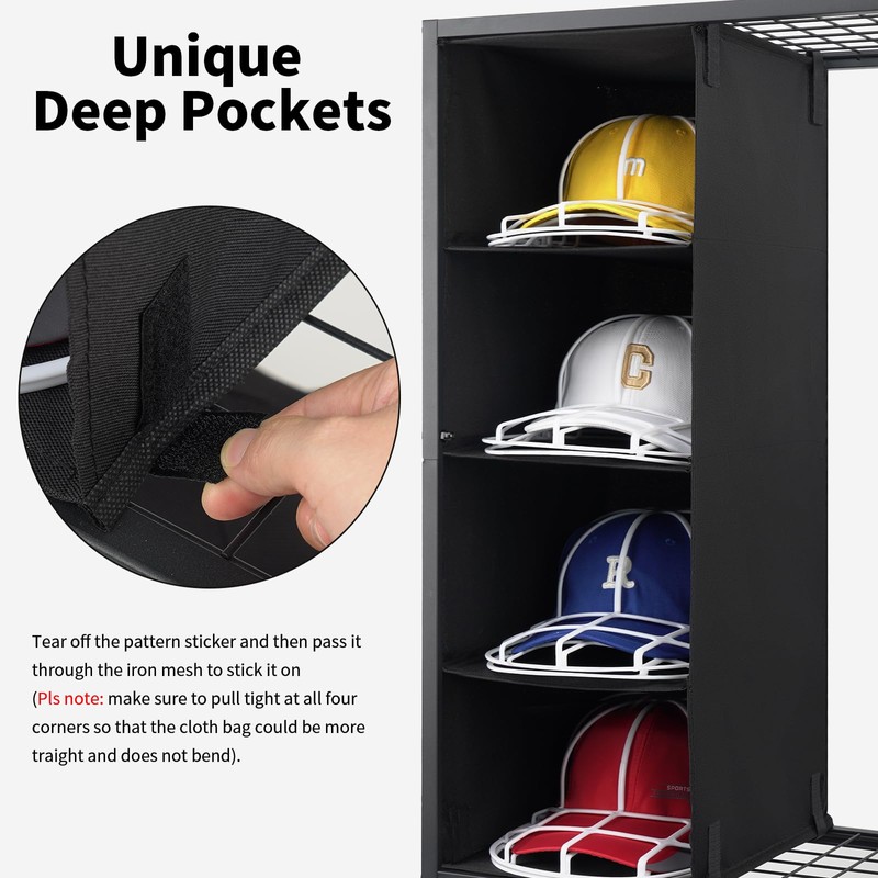 Meangood Hat Holder Stand, 5 Tier Big Capacity Hat Organzier