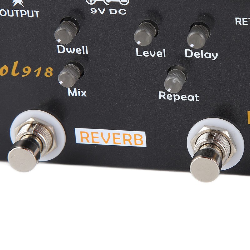 Guitar Multi Effect Pedal Overdrive Delay Reverb Distortion Fx Loop