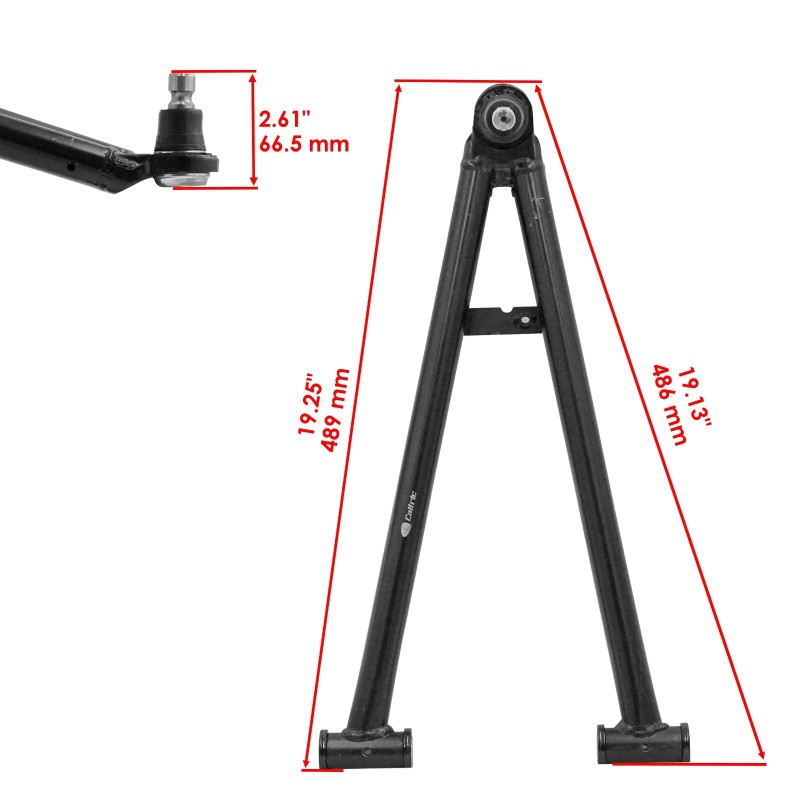 Caltric Front A-Arm For Polaris Scrambler 850 15-23 / 1000