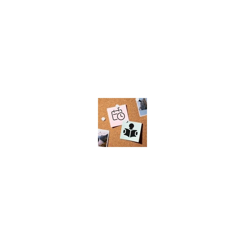 Parthan 100 Pcs White Drawing Pins, Push Tack, White Drawing