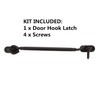 Barn Door Hook and Eye Latch 8inch Heavy Duty Solid